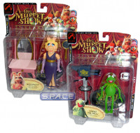 2er Set : Kermit & Miss Piggy (Muppets Series One)