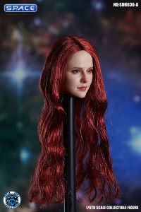 1/6 Scale Chloe Head Sculpt (red hair)