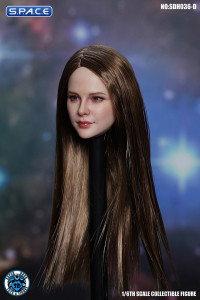 1/6 Scale Chloe Head Sculpt (brown hair)