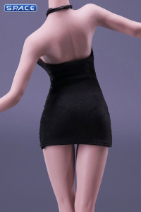 1/6 Scale Cocktail Dress (black)