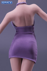 1/6 Scale Cocktail Dress (purple)