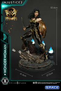 1/4 Scale Wonder Woman Premium Masterline Statue - Great Hera Version (Injustice 2)