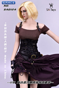 1/6 Scale Vintage female Steampunk Set Version A