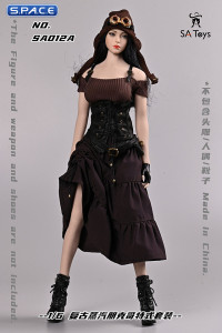 1/6 Scale Vintage female Steampunk Set Version A