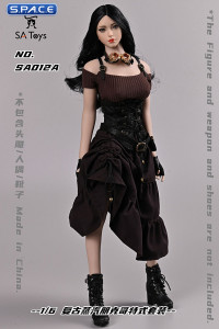 1/6 Scale Vintage female Steampunk Set Version A