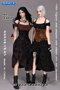 1/6 Scale Vintage female Steampunk Set Version A