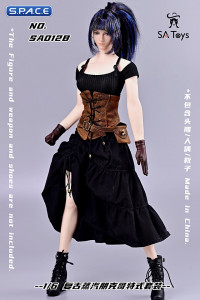 1/6 Scale Vintage female Steampunk Set Version B