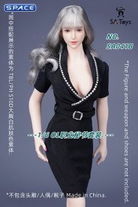 1/6 Scale Secretary Clothing Set (black)