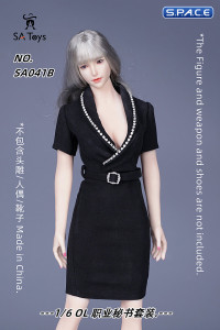 1/6 Scale Secretary Clothing Set (black)