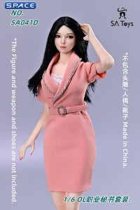 1/6 Scale Secretary Clothing Set (pink)