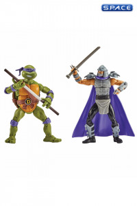 Set of 4: Classic Turtles 2-Packs (Teenage Mutant Ninja Turtles)