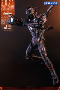 1/6 Scale Neon Tech Iron Man 4.0 Movie Masterpiece MMS597D39 Toy Fairs 2021 Exclusive (Avengers: Infinity War)