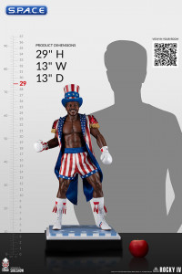 1/3 Scale Apollo Creed Statue (Rocky 4)