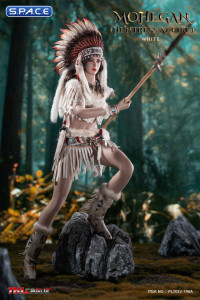 1/6 Scale White Mohegan Huntress Attire