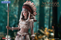 1/6 Scale White Mohegan Huntress Attire