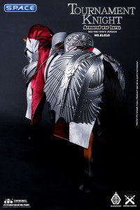 1/6 Scale Armored War Horse of Tournament Knight - Red & White Version (Empire Legend)