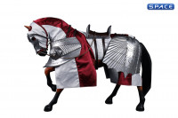 1/6 Scale Armored War Horse of Tournament Knight - Red & White Version (Empire Legend)