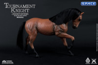 1/6 Scale Armored War Horse of Tournament Knight - Black & Red Version (Empire Legend)