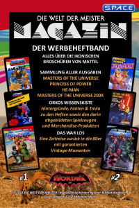 DER WERBEHEFTBAND vom DIE WELT DER MEISTER Magazin (MOTU)