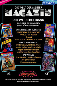 DER WERBEHEFTBAND vom DIE WELT DER MEISTER Magazin (MOTU)