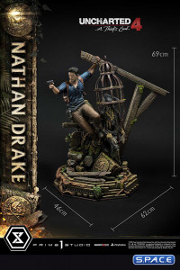 1/4 Scale Nathan Drake Ultimate Premium Masterline Statue (Uncharted 4: A Thiefs End)