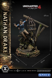 1/4 Scale Nathan Drake Deluxe Ultimate Premium Masterline Statue - Bonus Version (Uncharted 4: A Thiefs End)