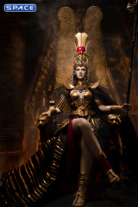 1/6 Scale Black Egyptian Throne