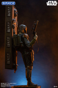 Boba Fett and Han Solo in Carbonite Premium Format Figure (Star Wars)