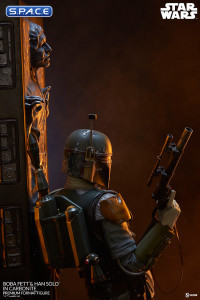 Boba Fett and Han Solo in Carbonite Premium Format Figure (Star Wars)