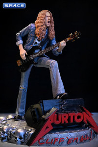 Cliff Burton Rock Iconz Statue (Metallica)