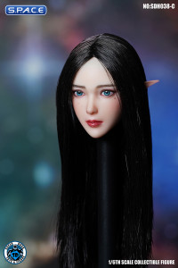 1/6 Scale Alaniel Head Sculpt (black hair)