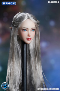 1/6 Scale Alaniel Head Sculpt (silver hair with braid)