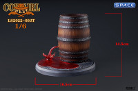 1/6 Scale wine barrel Platform