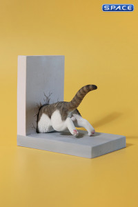 1/6 Scale Cat through the Wall (brown)