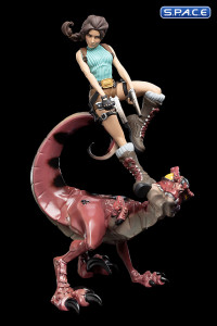 Lara vs. Raptor Mini Epics Vinyl Figure (Tomb Raider)