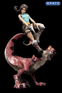 Lara vs. Raptor Mini Epics Vinyl Figure (Tomb Raider)