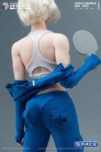 1/6 Scale Gym Clothes Set (blue)