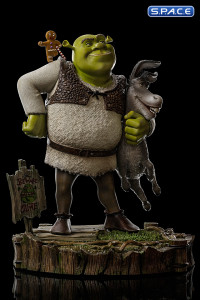 1/10 Scale Shrek, Donkey & The Gingerbread Deluxe Art Scale Statue (Shrek)