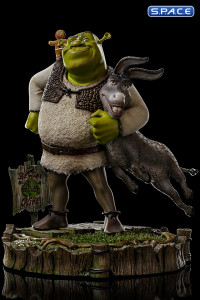 1/10 Scale Shrek, Donkey & The Gingerbread Deluxe Art Scale Statue (Shrek)