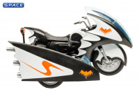 Batcycle with Side Car from Batman Classic TV Series (DC Retro)