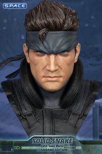 1:1 Solid Snake Life-Size Bust (Metal Gear)