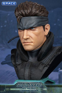 1:1 Solid Snake Life-Size Bust (Metal Gear)