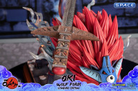 Oki Wolf Form Statue (Okami)