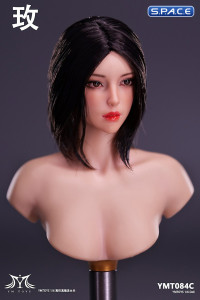 1/6 Scale red eye Rose Head Sculpt (black hair)