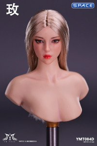 1/6 Scale red eye Rose Head Sculpt (blonde hair)