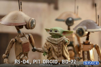 1/6 Scale R5-D4, Pit Droid and BD-72 TV Masterpiece Set TMS086 (The Book of Boba Fett)