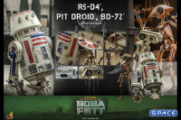 1/6 Scale R5-D4, Pit Droid and BD-72 TV Masterpiece Set TMS086 (The Book of Boba Fett)