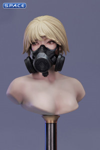 1/6 Scale Anna The Border Hunter Head Sculpt with gas mask