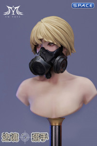 1/6 Scale Anna The Border Hunter Head Sculpt with gas mask