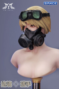 1/6 Scale Anna The Border Hunter Head Sculpt with gas mask